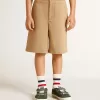 Jongensshort in beige katoen