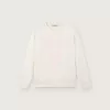 Journey wit katoenen sweatshirt met ronde hals voor meisjes, met mascotteprint en kristallen applicaties.