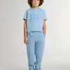 Lichtblauw T-shirt voor jongens met print