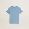 Lichtblauw T-shirt voor jongens met print