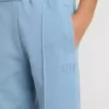 Lichtblauwe joggingbroek met print voor jongens