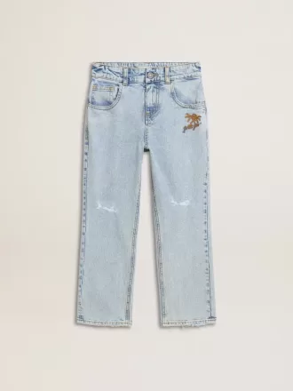 Lichte denim jeans voor jongens