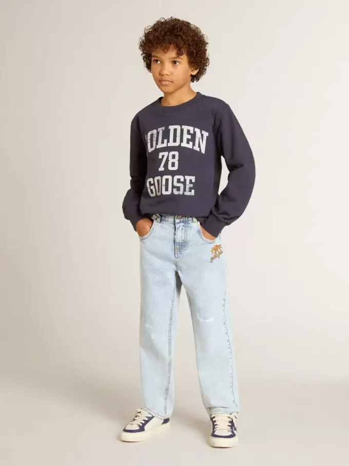 Lichte denim jeans voor jongens