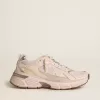 Lightstar voor dames met roze leren en mesh bovenwerk en roze ster