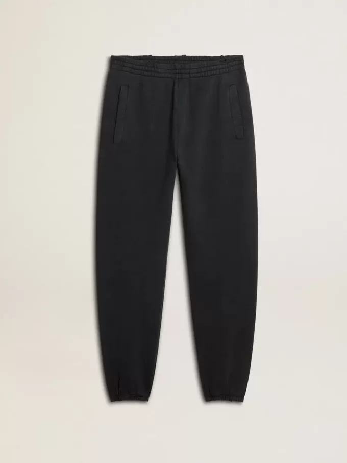 Marineblauwe joggingbroek