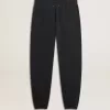 Marineblauwe joggingbroek