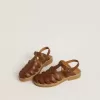 Maxime Junior sandalen in bruin leer