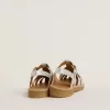Maxime Junior sandalen in zilver met microglitter