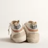 Mid Star LTD in nappa met glitterster en nude leren flash