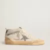 Mid Star LTD met glitterster en metallic leren flash