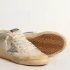 Mid Star LTD met glitterster en metallic leren flash