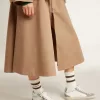 Mid Star voor dames in nappa en suède met lichtbruine metallic leren ster