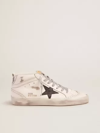 Mid Star voor dames met gelamineerde hielband en glitterveters