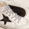 Mid Star voor dames met gelamineerde hielband en glitterveters