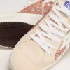 Mid Star voor dames met roze glitter