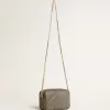 Mini Star Bag in saliegroen leer met ton sur ton ster