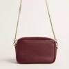Mini Star Bag in wijnrood leer met ton sur ton ster