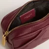 Mini Star Bag in wijnrood leer met ton sur ton ster