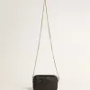 Mini Star Bag in zwart leer met ton sur ton ster