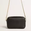 Mini Star Bag in zwart leer met ton sur ton ster