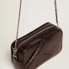 Mini Star-tas voor dames in glanzend zwart leer met ton sur ton ster