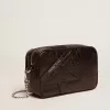 Mini Star-tas voor dames in glanzend zwart leer met ton sur ton ster