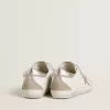 Old School LTD voor dames met roségouden metallic leren ster en hielstuk
