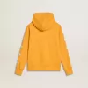 Oranje sweatshirt voor jongens met ritssluiting