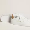 Purestar voor dames met leren ster en haklipje van leer met krokodillenprint