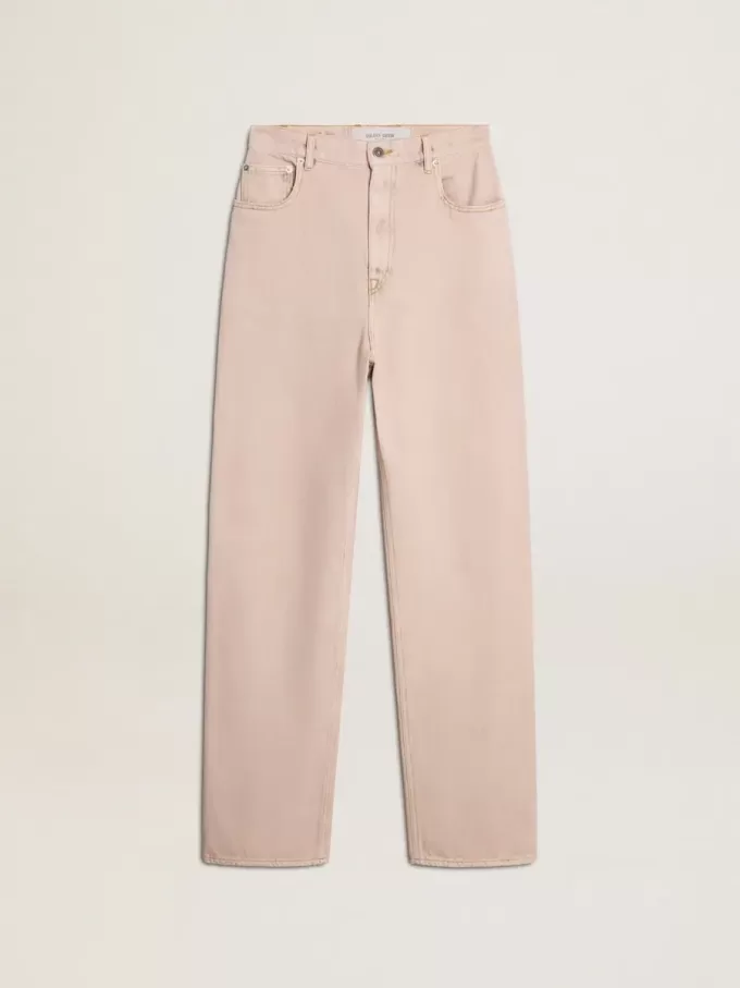 Roze damesjeans