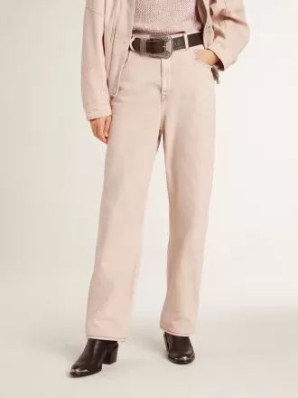 Roze damesjeans