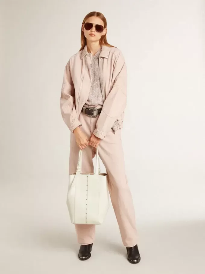 Roze damesjeans