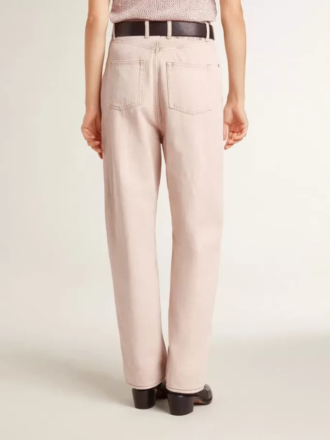 Roze damesjeans