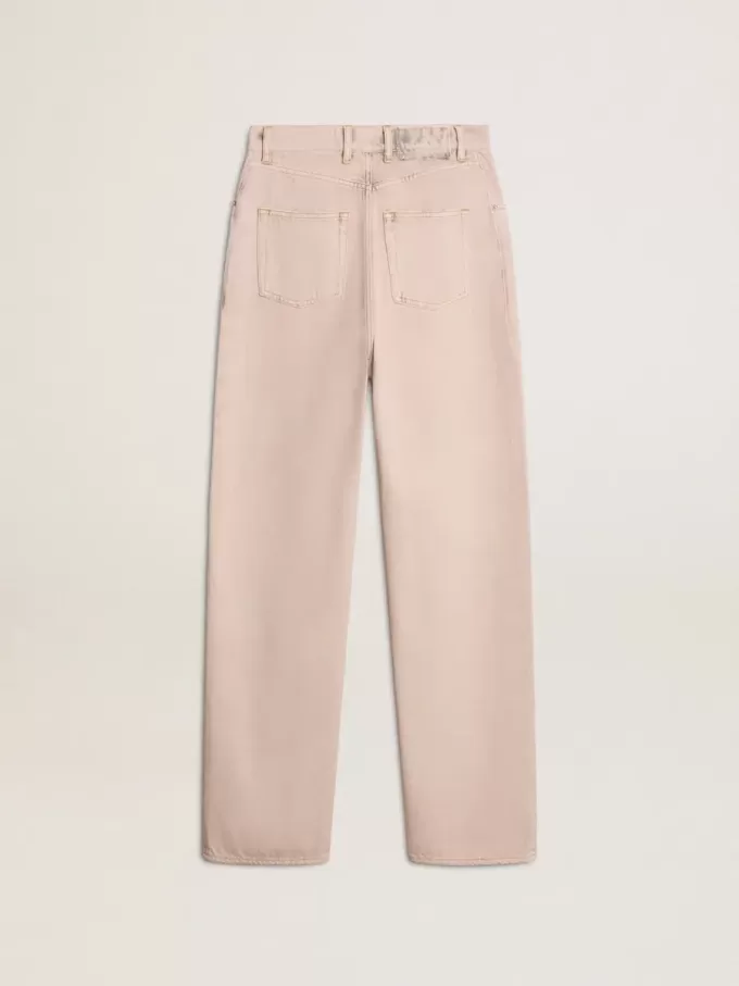 Roze damesjeans