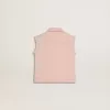 Roze denim vest voor meisjes