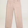 Roze geverfde herenjeans