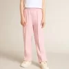 Roze joggingbroek met glitterster op de voorkant
