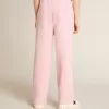 Roze joggingbroek met glitterster op de voorkant