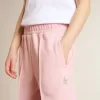 Roze joggingbroek met glitterster op de voorkant