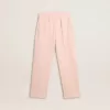 Roze joggingbroek voor meisjes met print