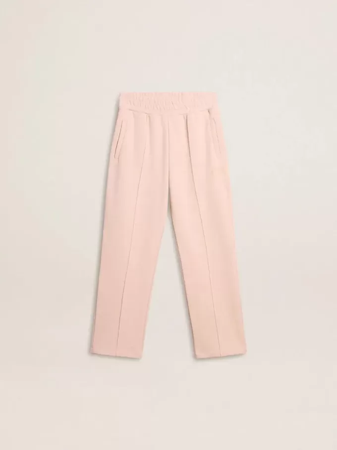 Roze joggingbroek voor meisjes met print