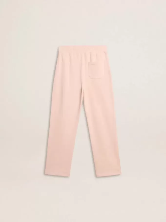 Roze joggingbroek voor meisjes met print