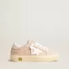 Roze May Teen met witte leren ster