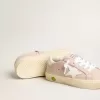 Roze May Teen met witte leren ster