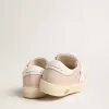 Roze May Teen met witte leren ster