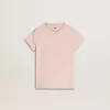 Roze T-shirt voor meisjes met roze print op de voorkant