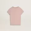 Roze T-shirt voor meisjes met witte print