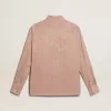 Roze viscose shirt voor dames met bloemenpatroon