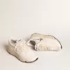 Running Sole in nappa met zilveren ster en gouden leren hielstuk