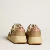 Running Sole LTD van nylon en nubuck met leren ster en hielstuk
